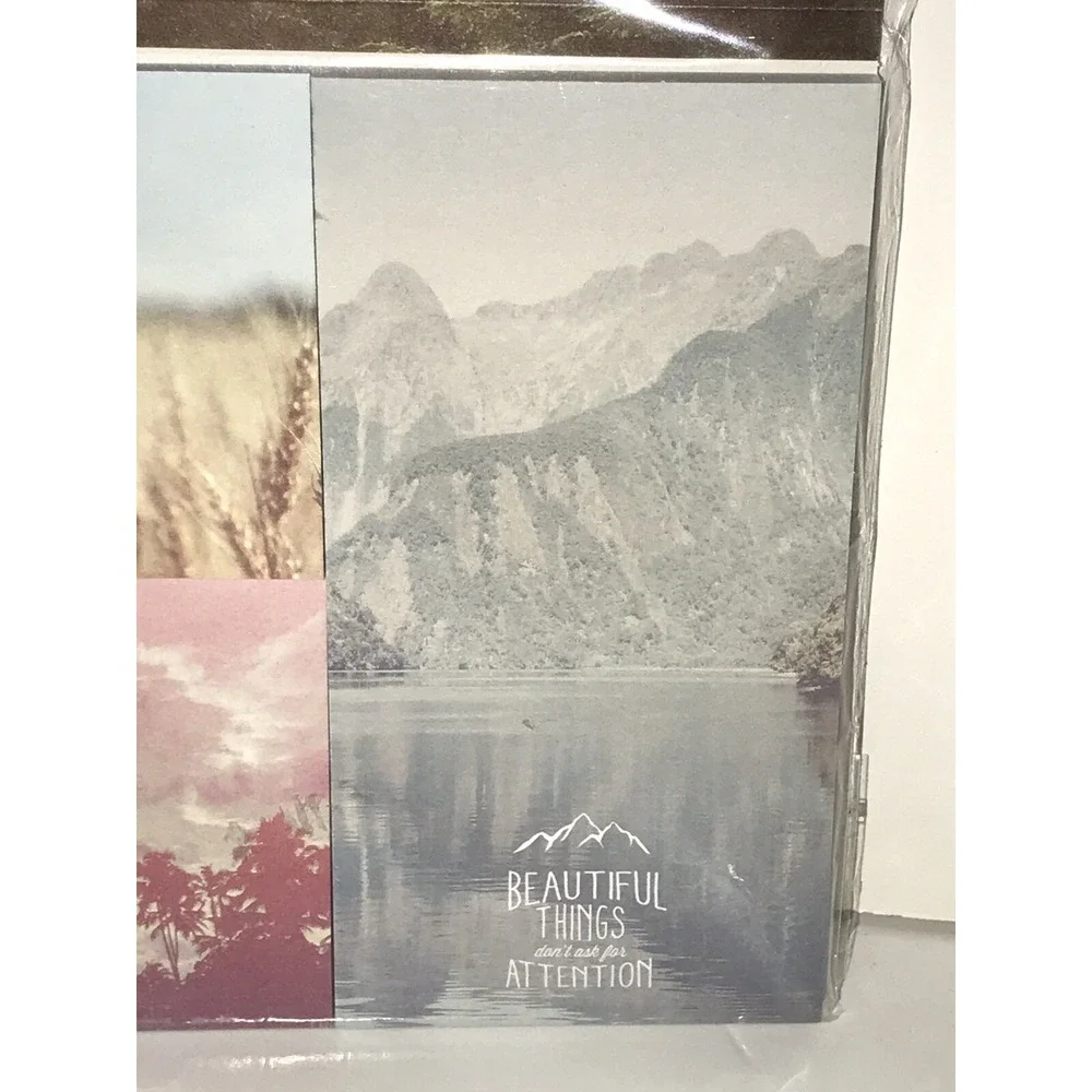 Sticky Note Set Inspirational Nature Landscape Adventure Mountain Forest Scenic